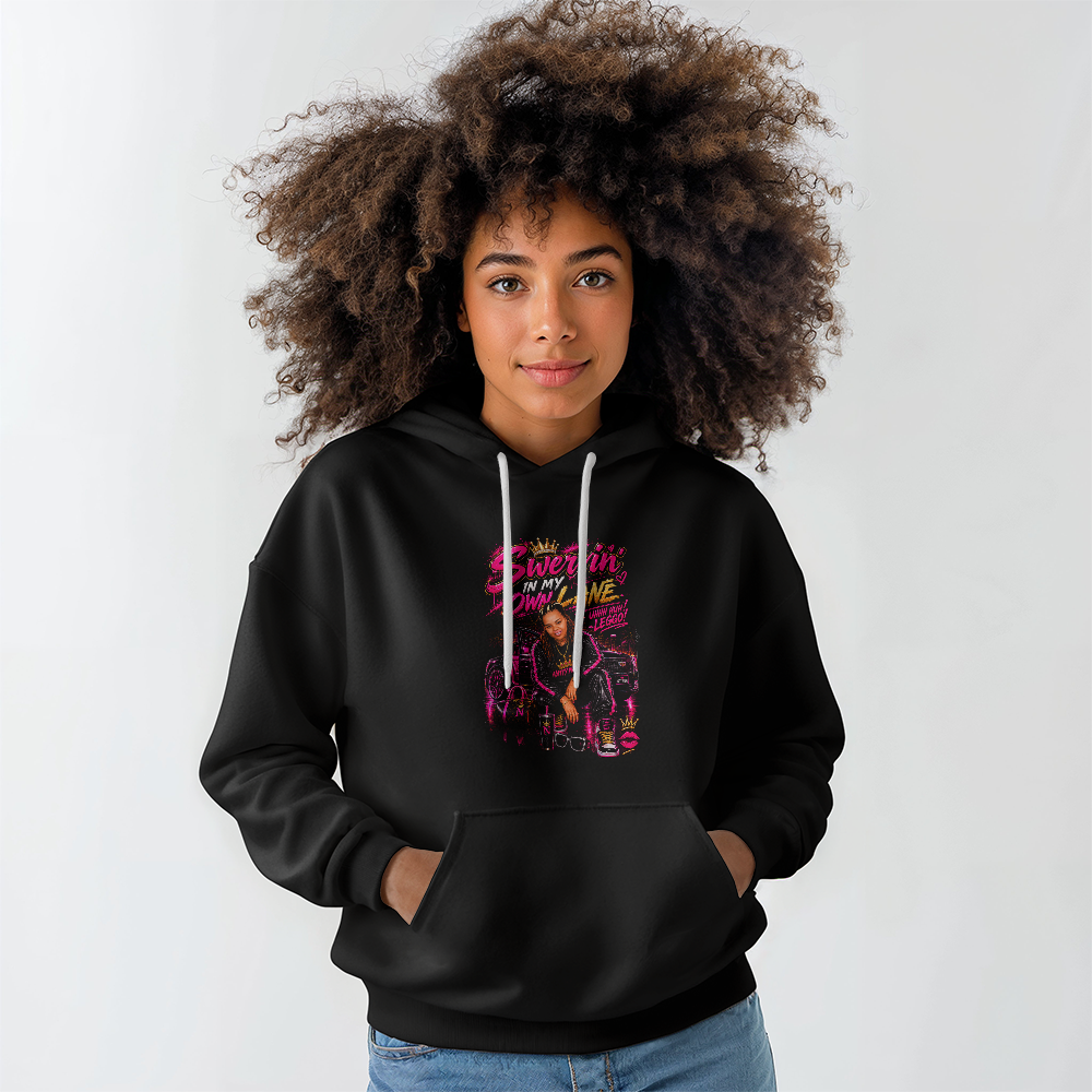 🔥Natty Nat "Swervin In My Own Lane" Signature Pullover Hoodie