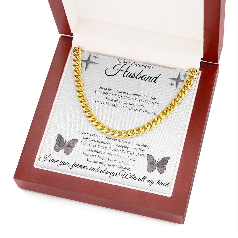 The One Gift He'll Treasure For A Lifetime (Cuban Link Chain)for Hubby