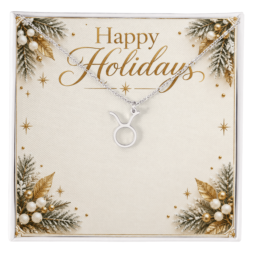Happy Holidays Stackable Birthstone Ring – Personalized Birthstone Jewelry Gift for Women