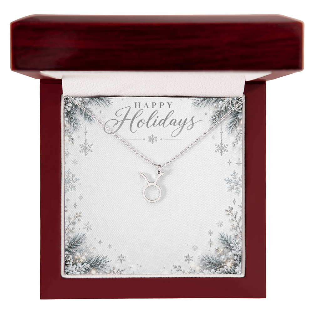 Christmas Zodiac Pendant Necklace - Celestial Astrology Gift