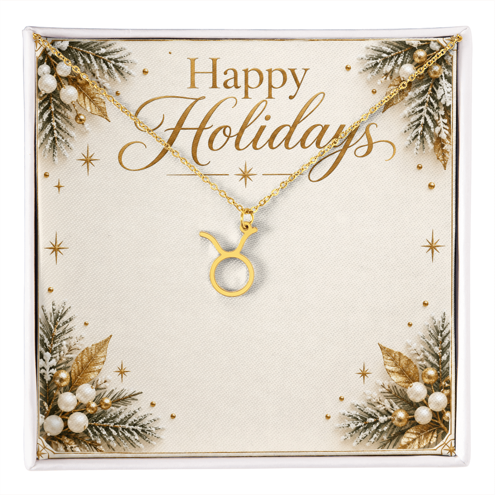 Happy Holidays Stackable Birthstone Ring – Personalized Birthstone Jewelry Gift for Women