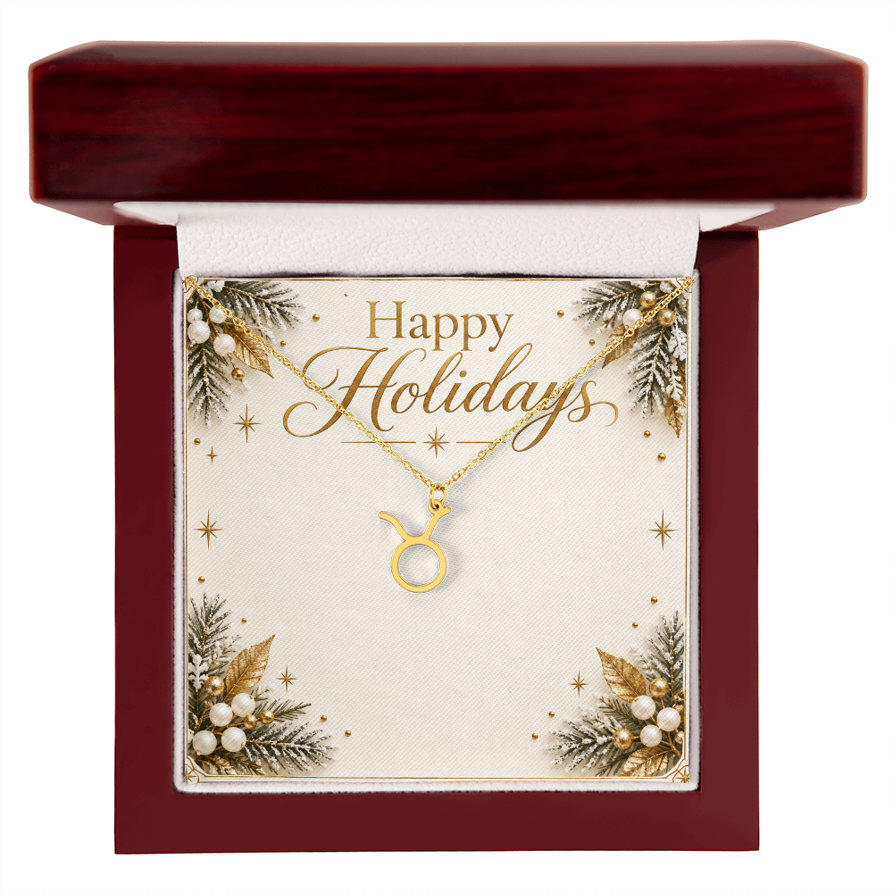 Happy Holidays Stackable Birthstone Ring – Personalized Birthstone Jewelry Gift for Women