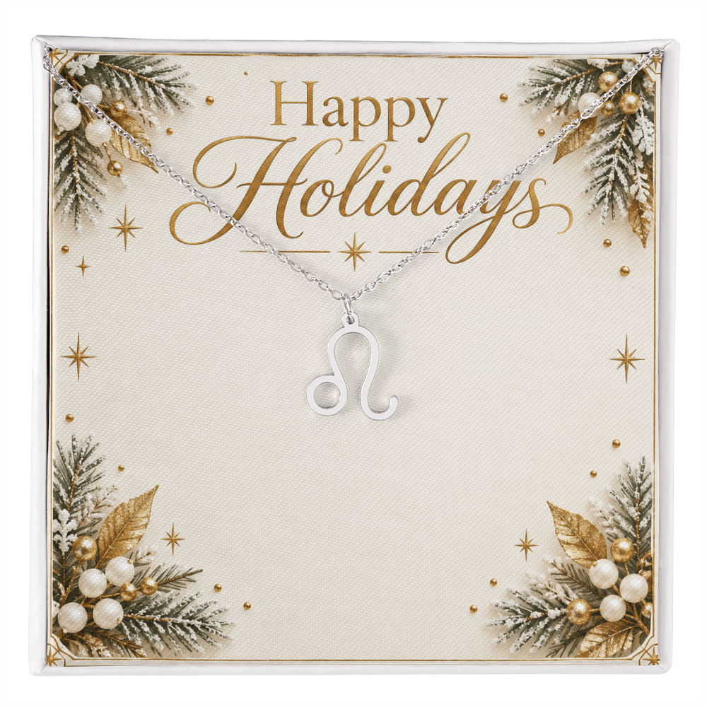 Happy Holidays Stackable Birthstone Ring – Personalized Birthstone Jewelry Gift for Women