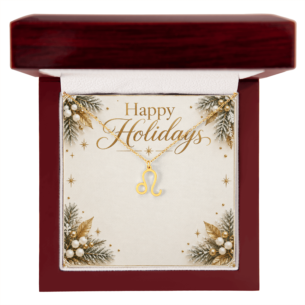 Happy Holidays Stackable Birthstone Ring – Personalized Birthstone Jewelry Gift for Women