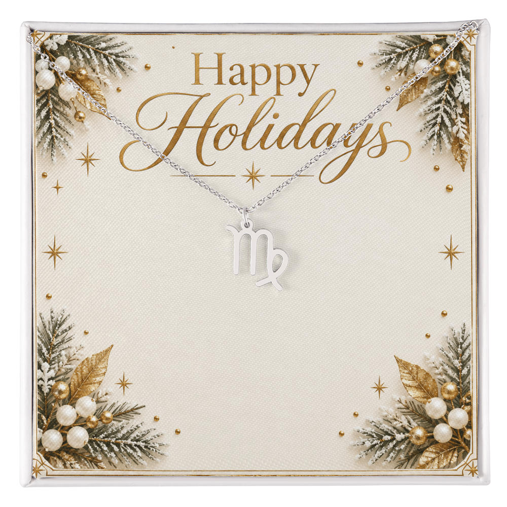 Happy Holidays Stackable Birthstone Ring – Personalized Birthstone Jewelry Gift for Women