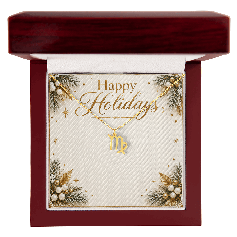Happy Holidays Stackable Birthstone Ring – Personalized Birthstone Jewelry Gift for Women