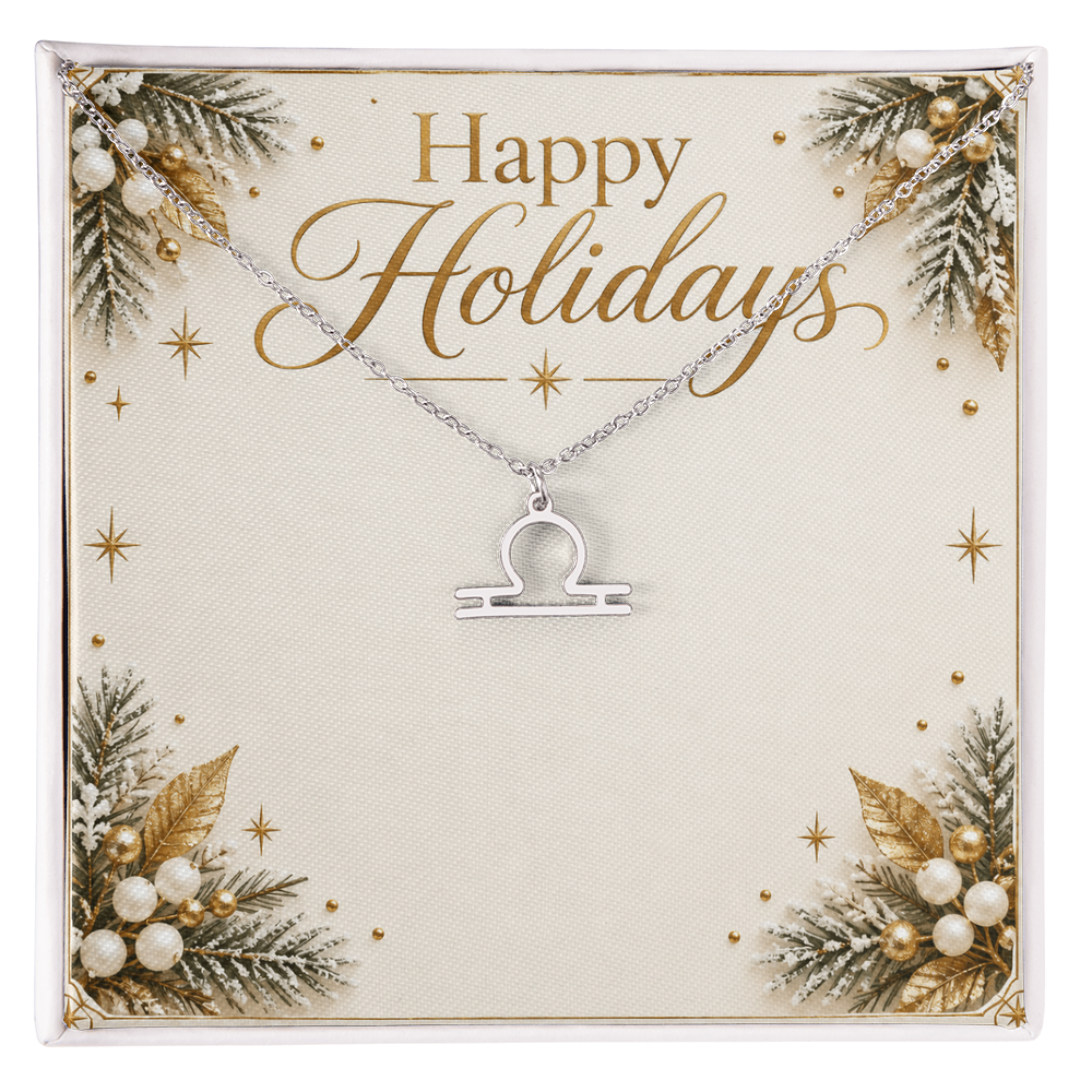 Happy Holidays Stackable Birthstone Ring – Personalized Birthstone Jewelry Gift for Women