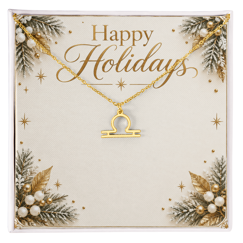 Happy Holidays Stackable Birthstone Ring – Personalized Birthstone Jewelry Gift for Women