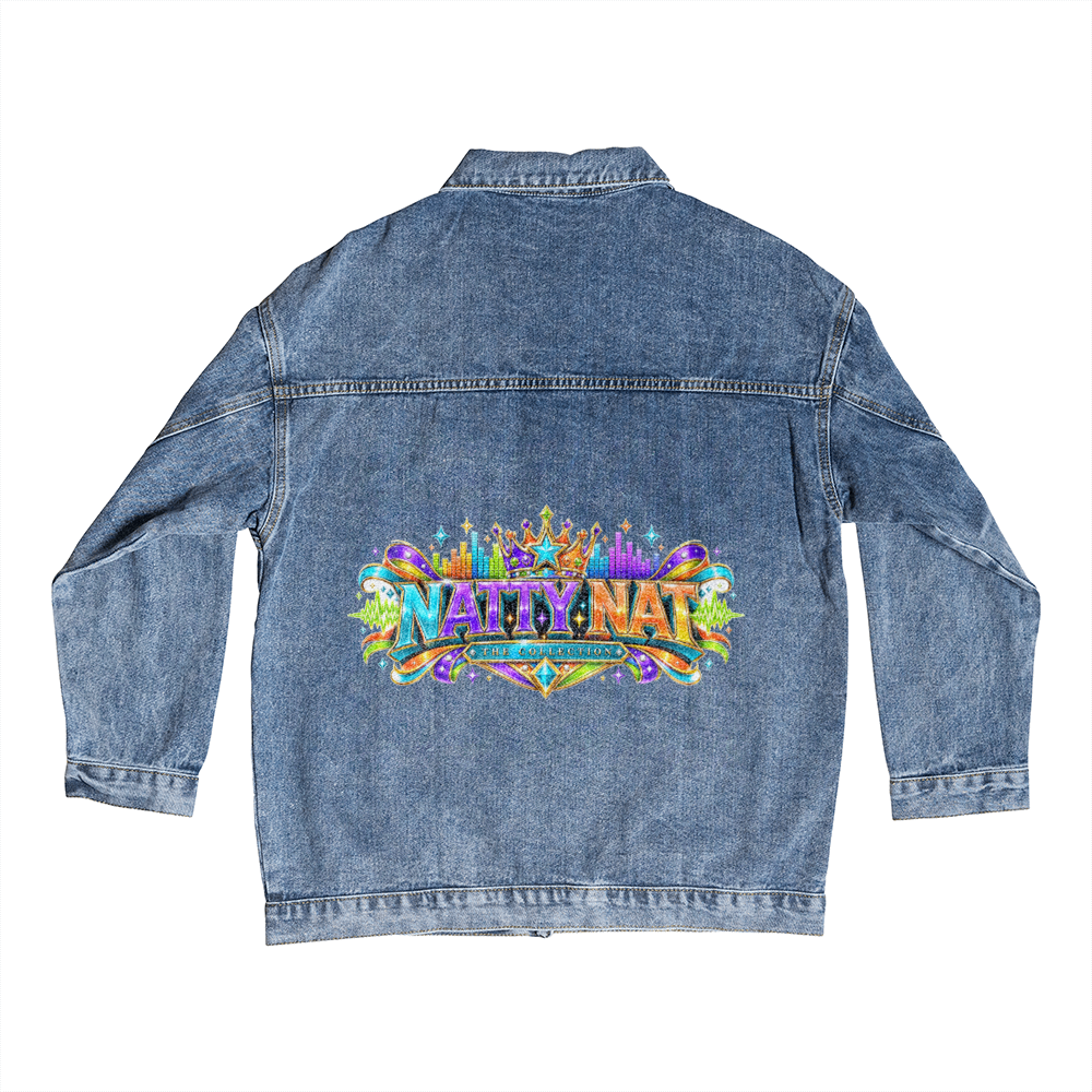 🔥 Natty Nat " Tropical Season" Men's Luxury Denim jacket