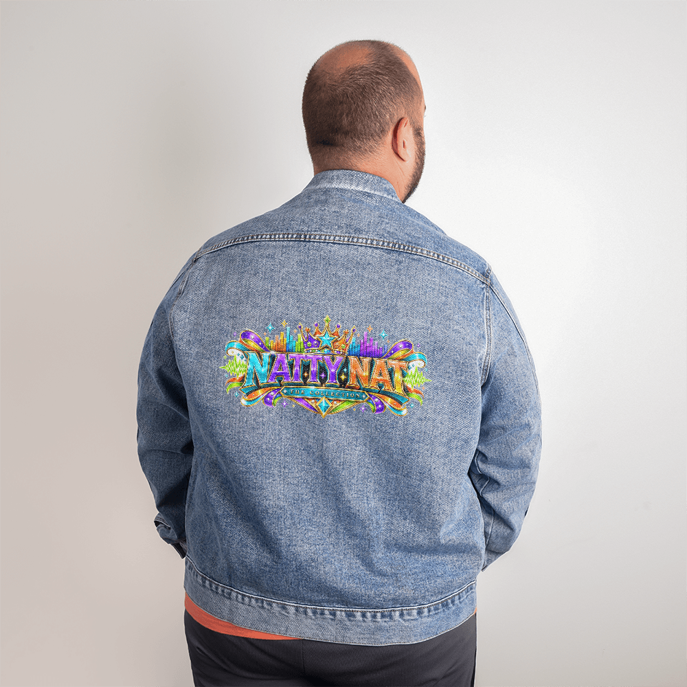 🔥 Natty Nat " Tropical Season" Men's Luxury Denim jacket