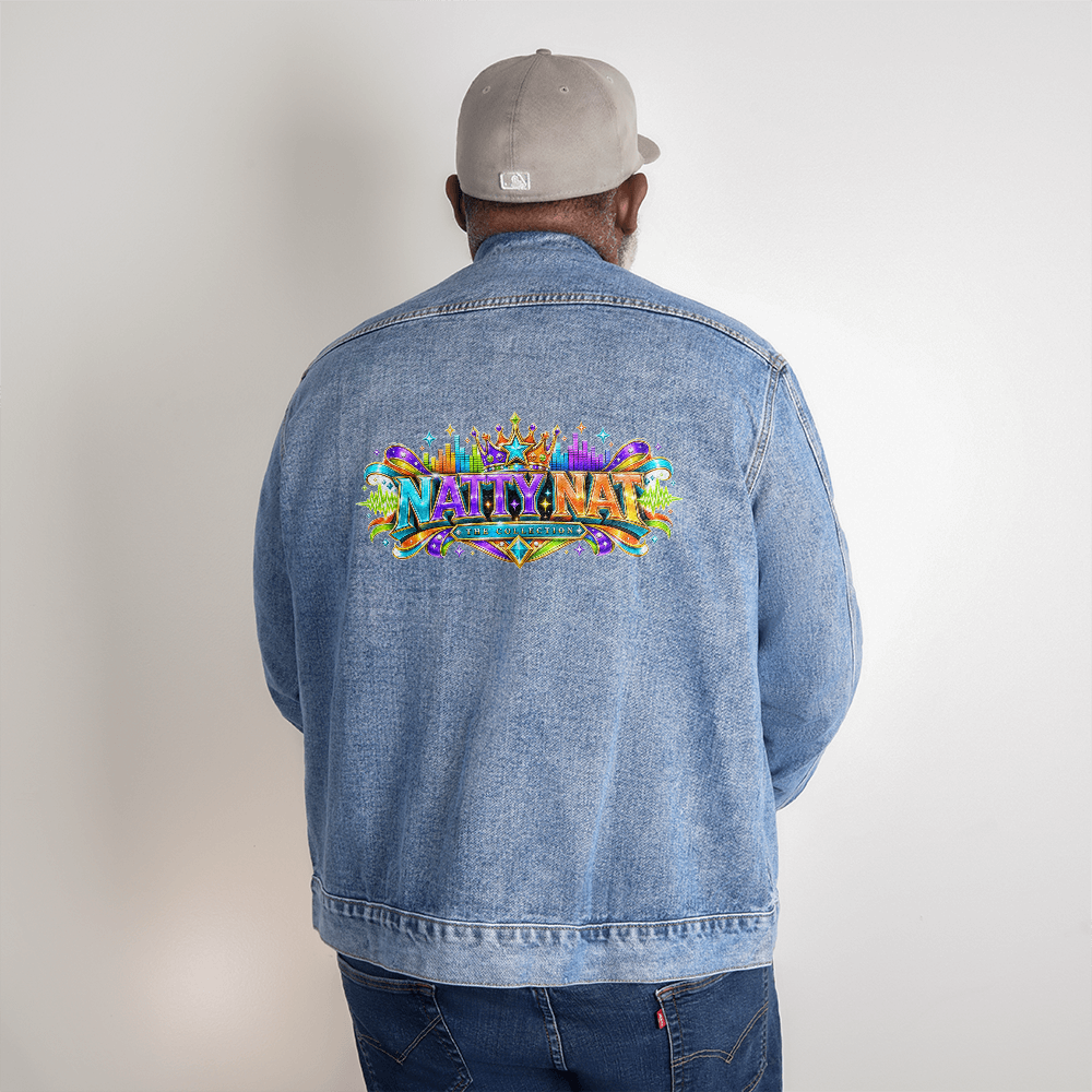 🔥 Natty Nat " Tropical Season" Men's Luxury Denim jacket