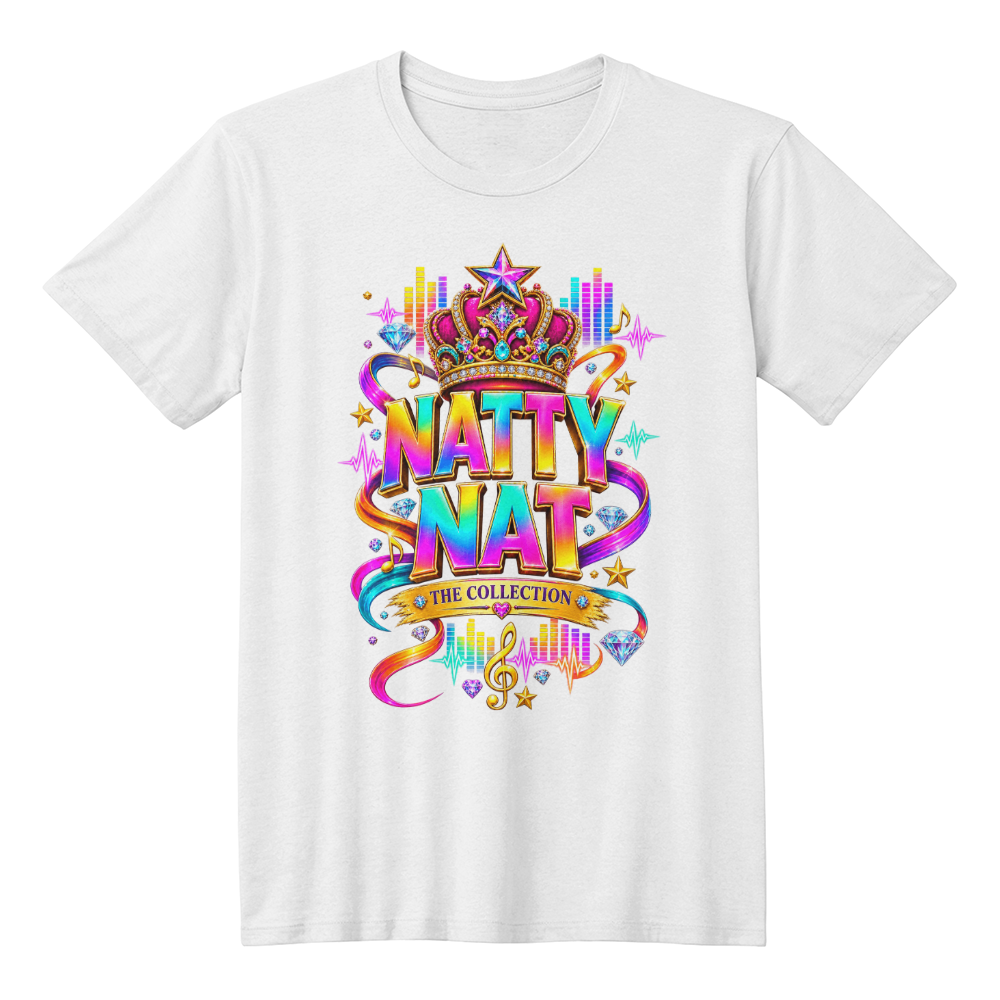 🔥 Natty Nat " Cotton Candy" Luxury Graphic Tee