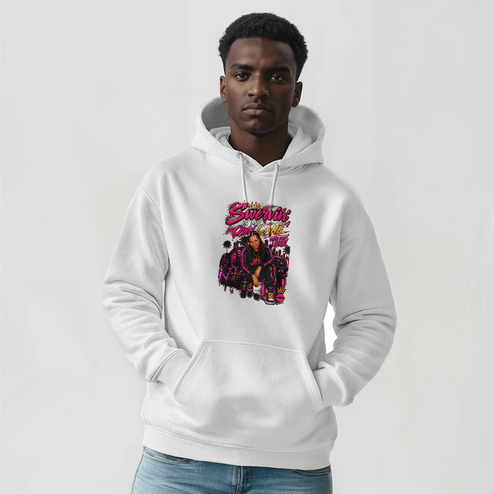 🔥Natty Nat "Swervin In My Own Lane" Signature Pullover Hoodie