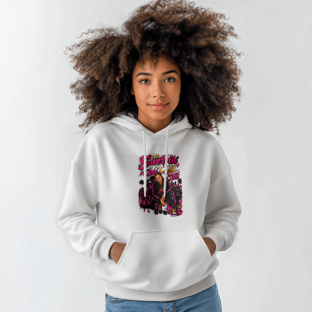 🔥Natty Nat "Swervin In My Own Lane" Signature Pullover Hoodie