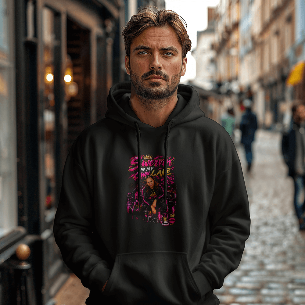 🔥Natty Nat "Swervin In My Own Lane" Signature Pullover Hoodie