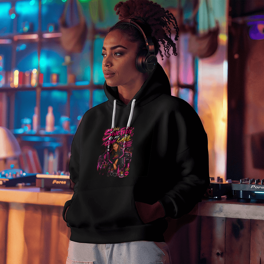 🔥Natty Nat "Swervin In My Own Lane" Signature Pullover Hoodie