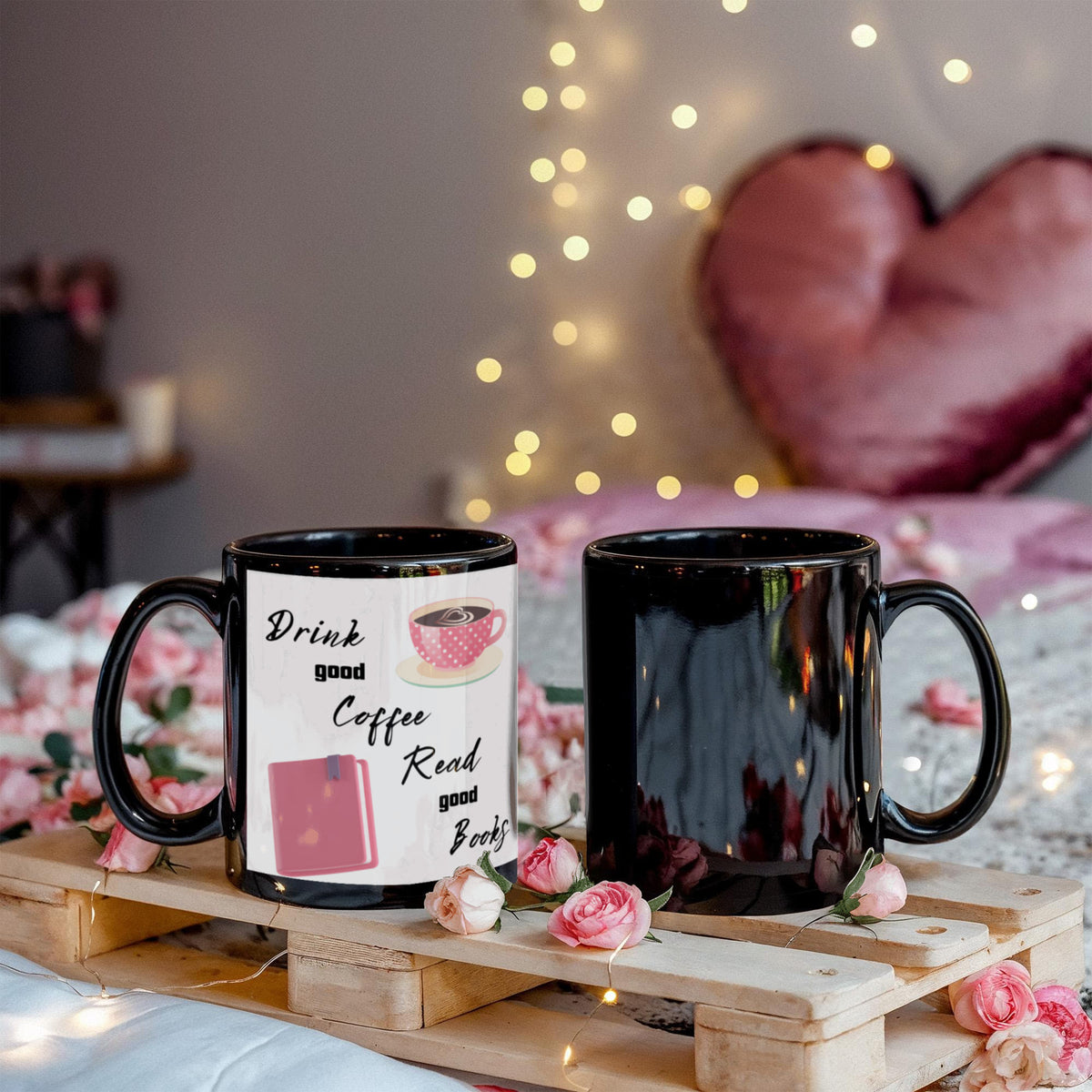 ☕📚 Sip & Get Lost in a Good Book — Coffee Lover's Mug