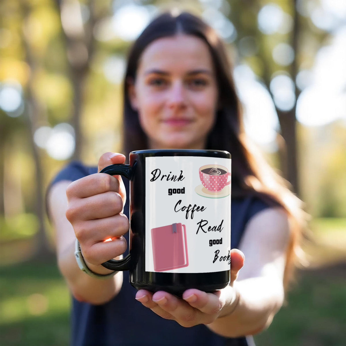 ☕📚 Sip & Get Lost in a Good Book — Coffee Lover's Mug