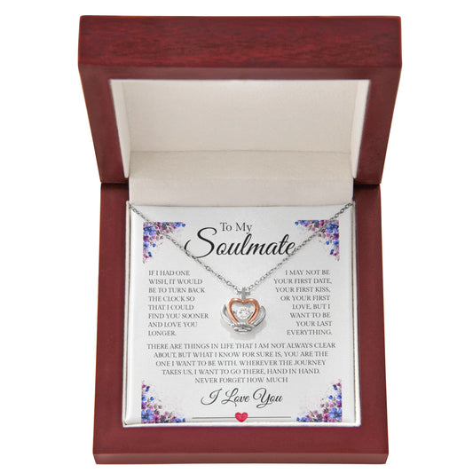 Wear Your Crown — Soulmate Royal Elegance Pendant Necklace