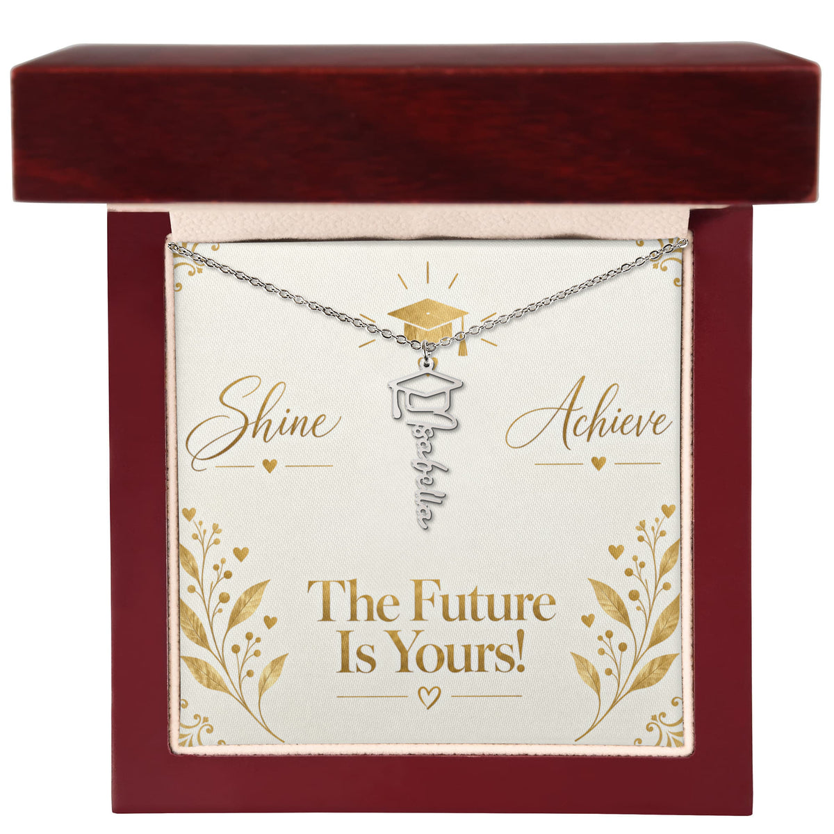 Luxury Graduation Message Card – Dream Graduate Achieve Keepsake Design